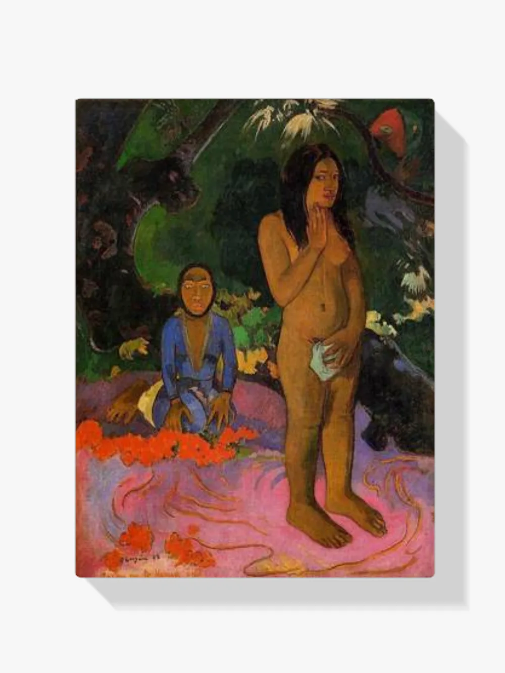 Pintar por números Parau na te varua ino (Palabras del diablo)