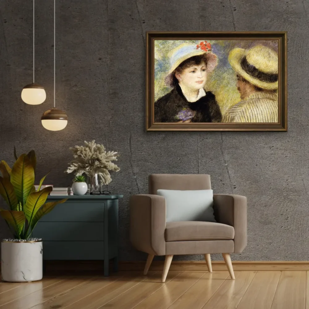 Pintar por números Pareja en barca (Aline Charigot y Renoir) – foto 2