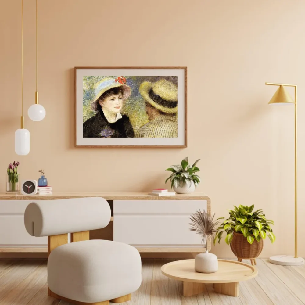 Pintar por números Pareja en barca (Aline Charigot y Renoir) – foto 3