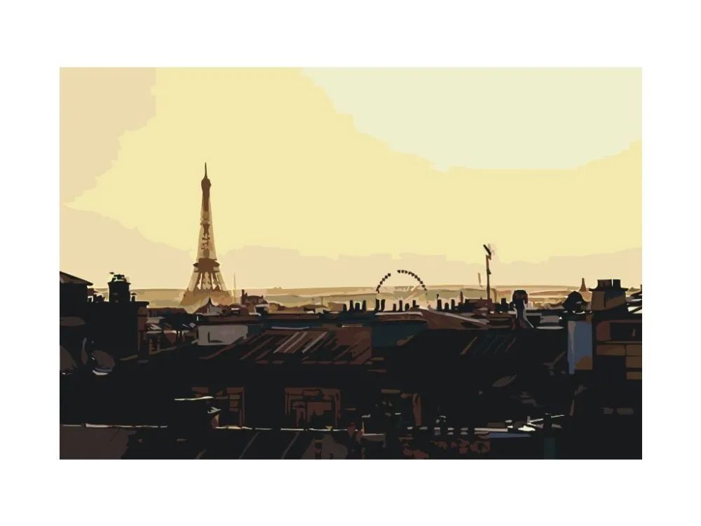 Pintar por números París al amanecer – foto 2