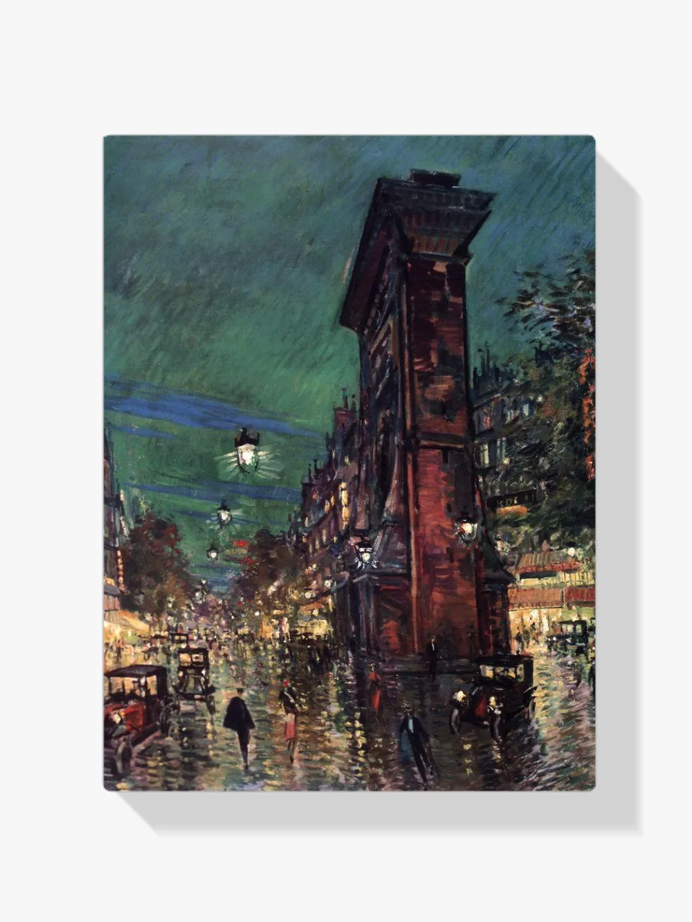 Pintar por números París, arco de Saint-Denis