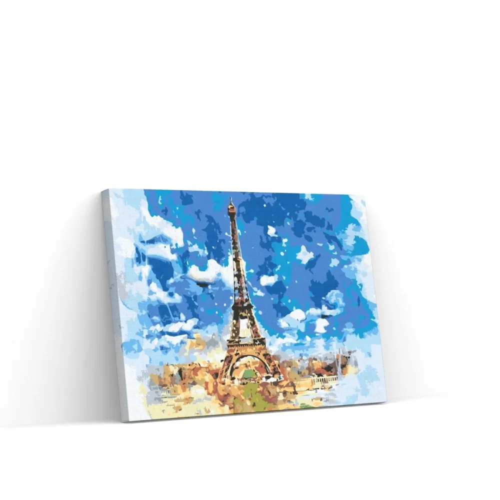 Pintar por números París - Ciudades