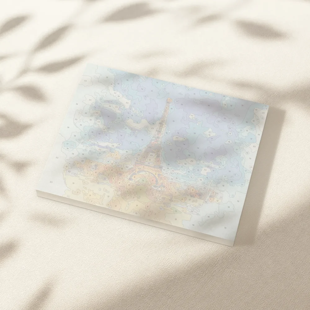 Pintar por Números - París - Ciudades