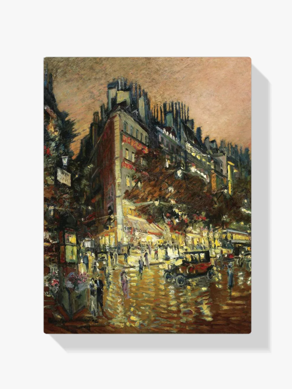 Pintar por números París de noche 01
