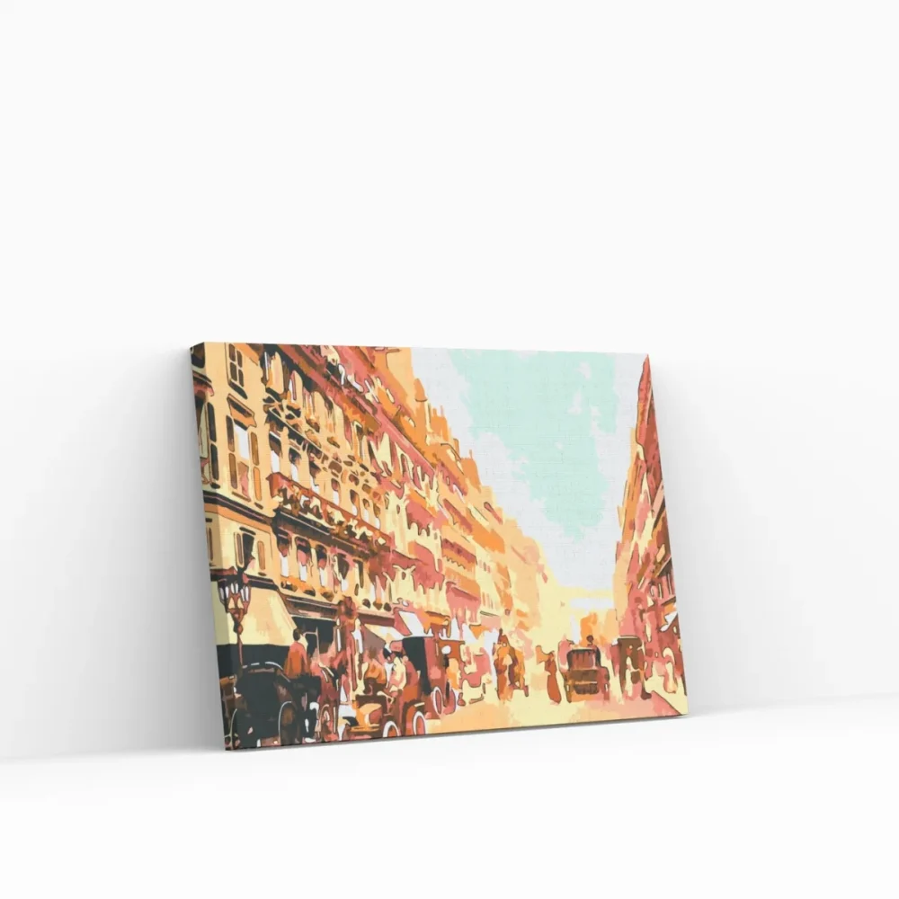 Pintar por números París vintage