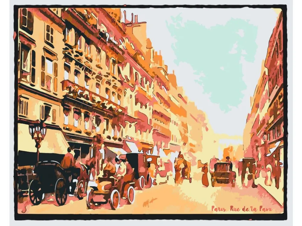 Pintar por números París vintage – foto 2