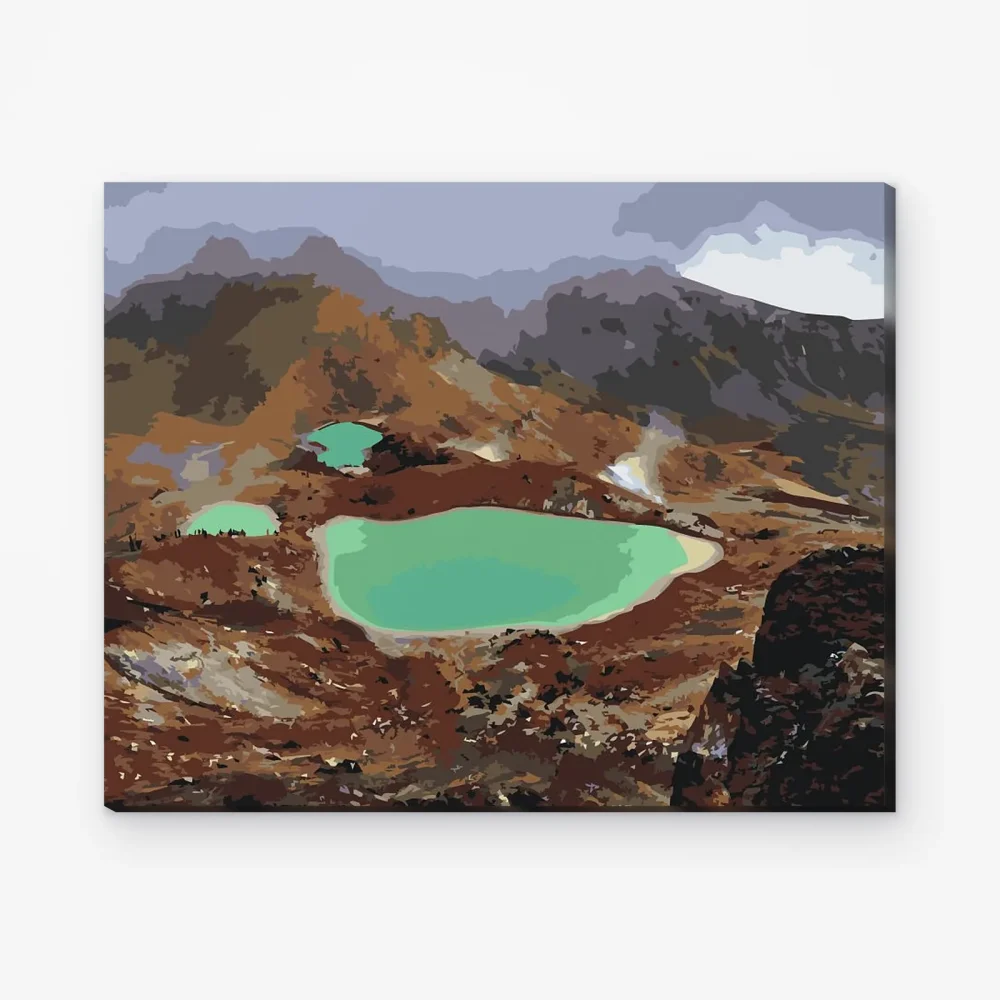 Pintar por Números - Parque nacional de Tongariro