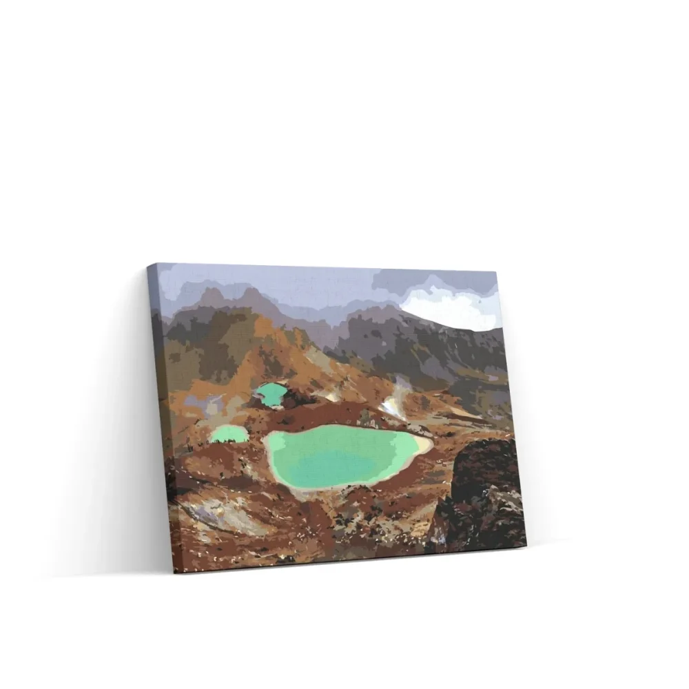 Pintar por números Parque nacional de Tongariro