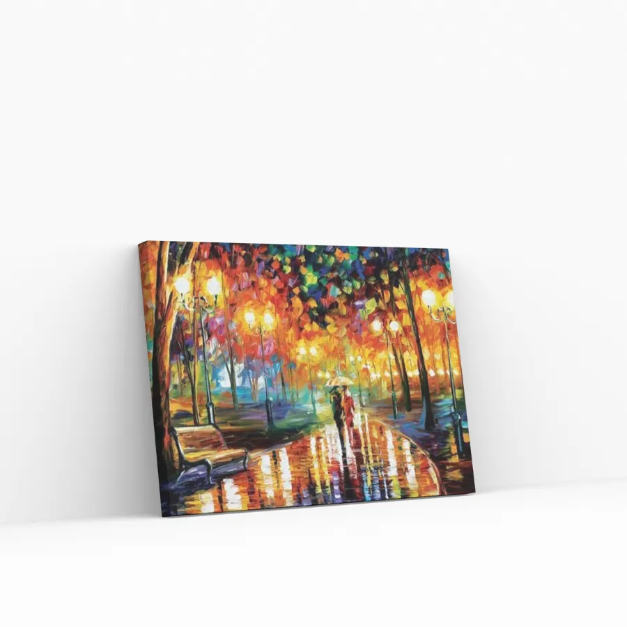 Pintar por números: parque romántico