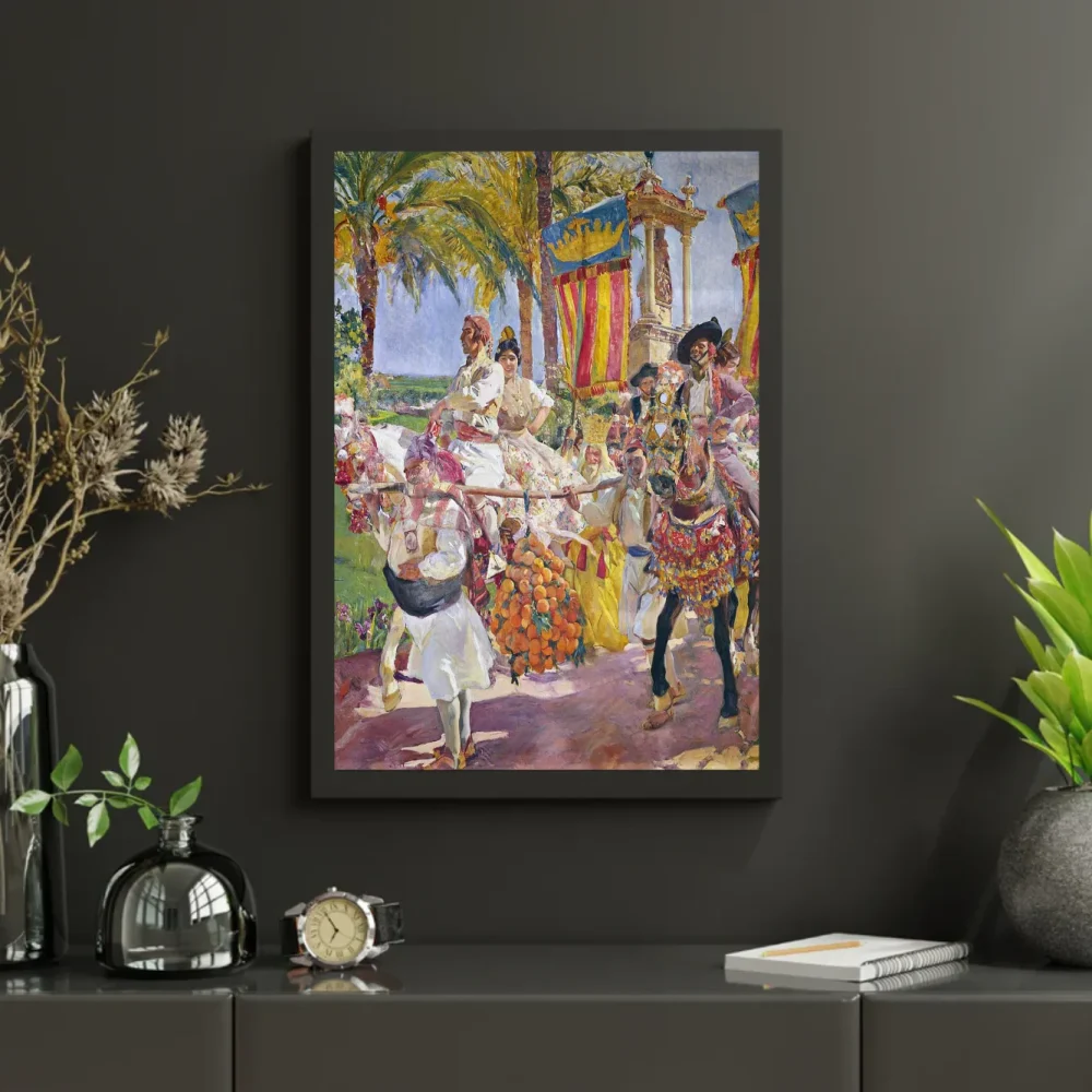 Pintar por números Paseo a la grupa, Valencia – foto 3