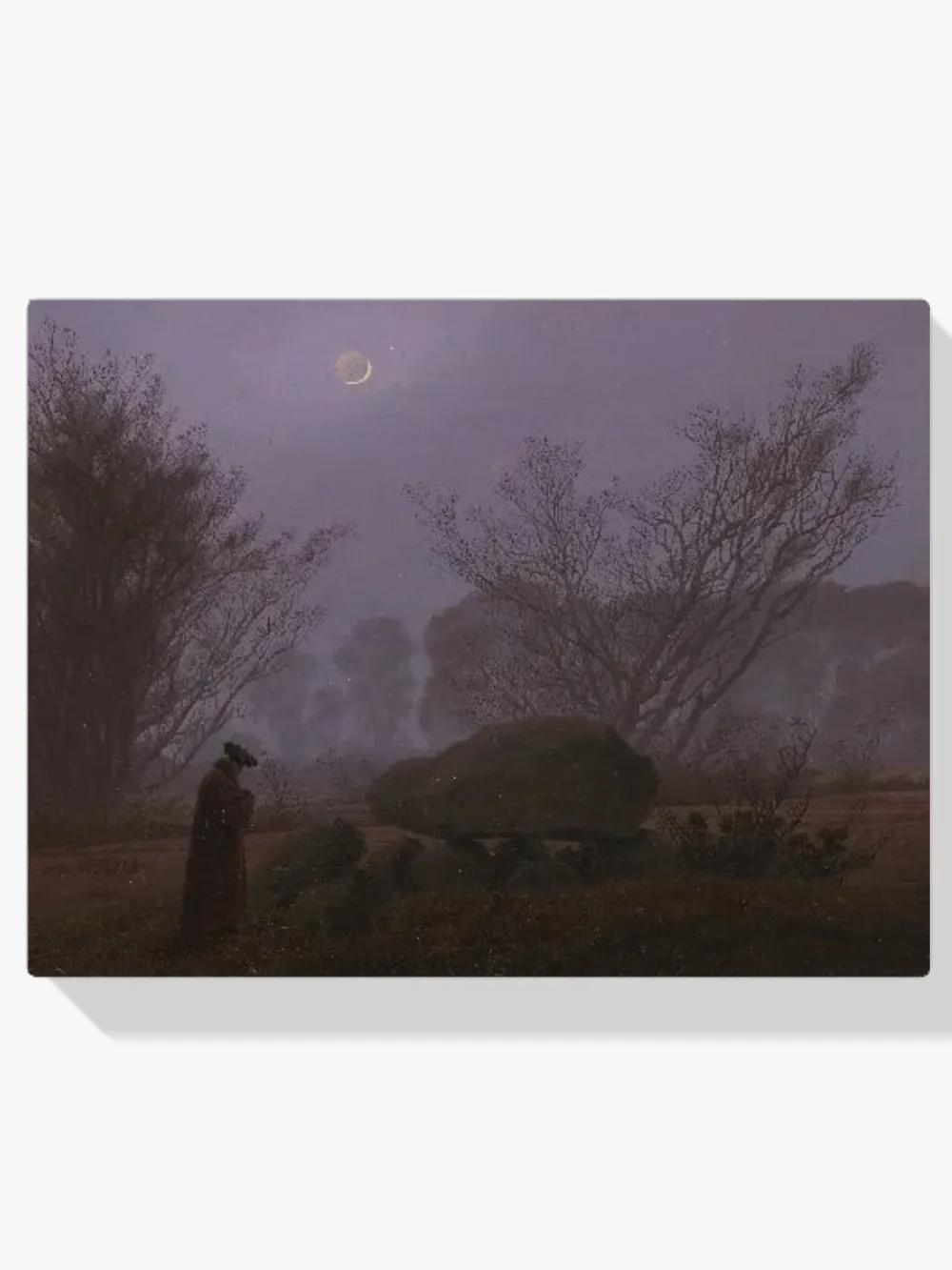 Pintar por números Paseo al atardecer - Caspar David Friedrich