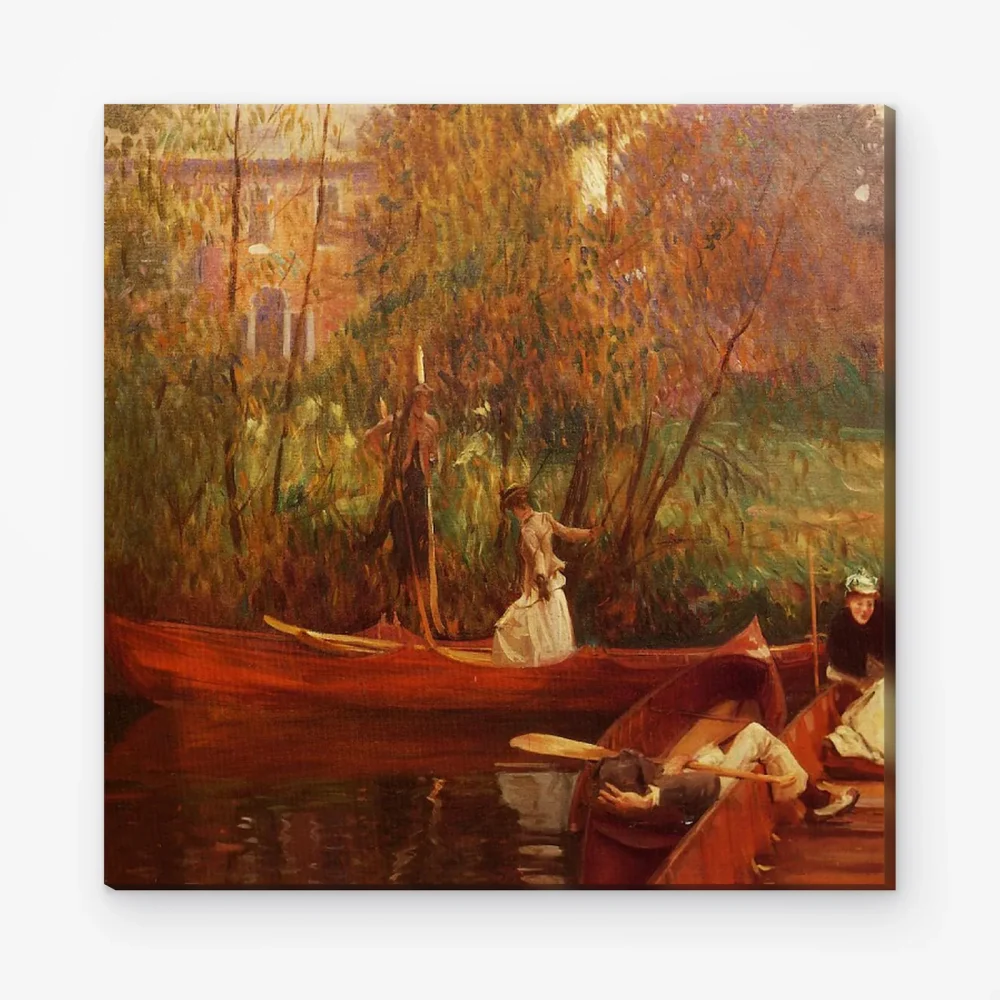 Pintar por Números - Paseo en barca - John Singer Sargent