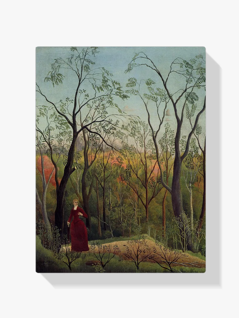 Pintar por números Paseo por el bosque