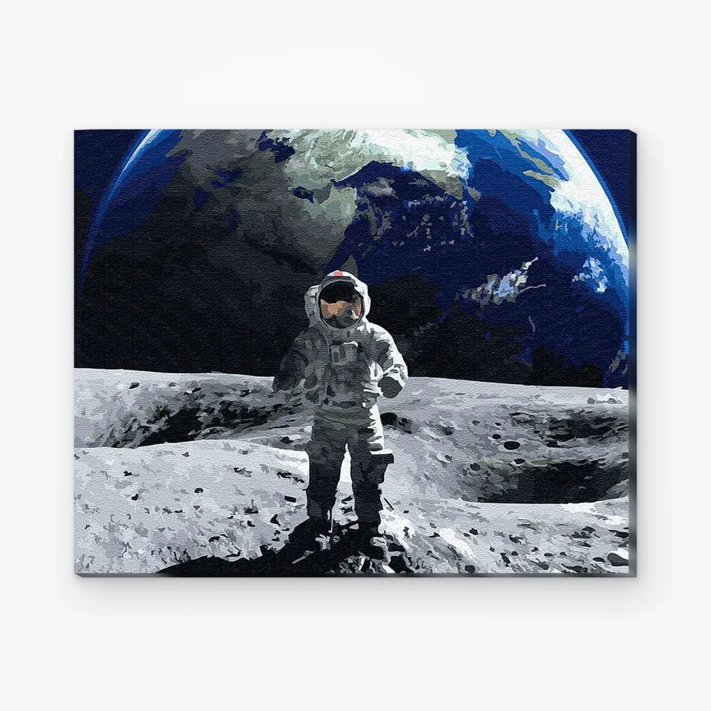 Pintar por Números - Paseo por la luna