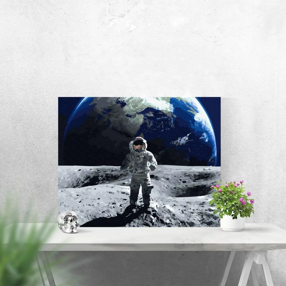 Pintar por números Paseo por la luna – foto 3