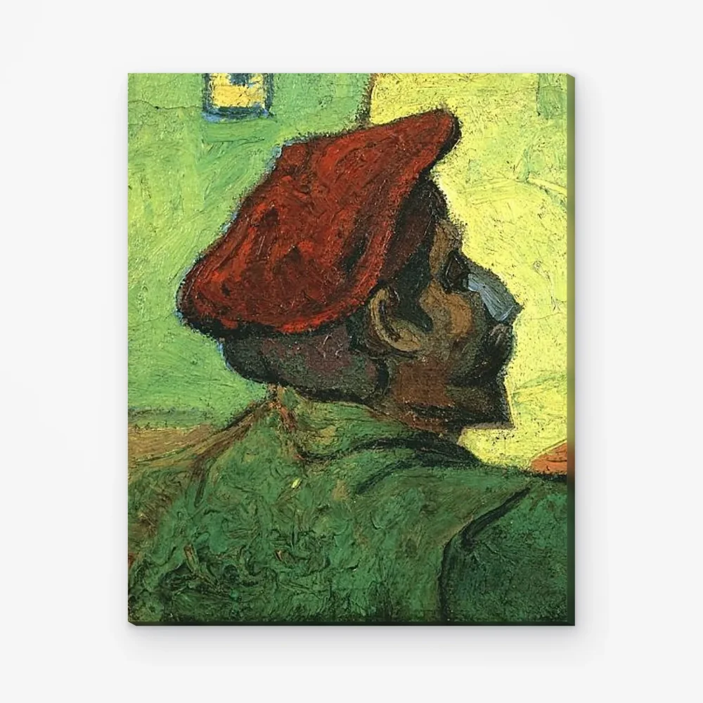 Pintar por Números - Paul Gauguin (Hombre con boina roja)