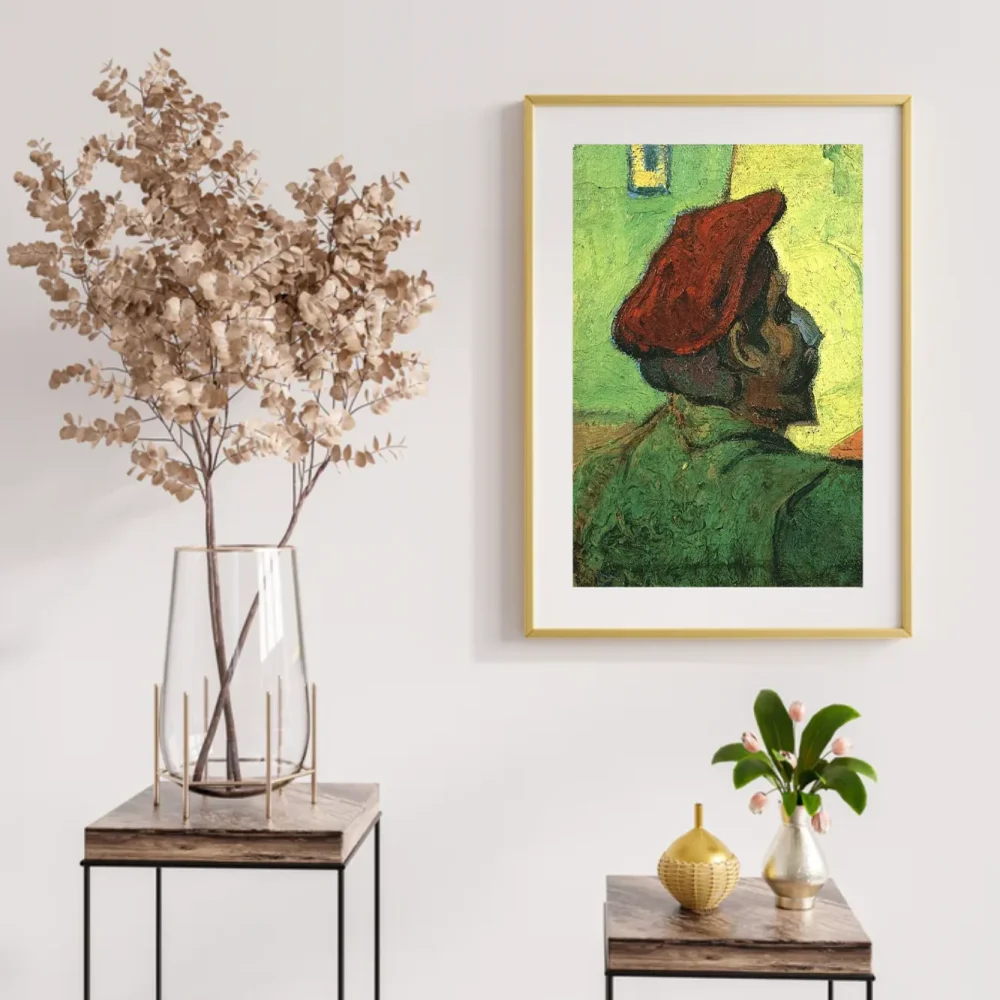 Pintar por números Paul Gauguin (Hombre con boina roja) – foto 2