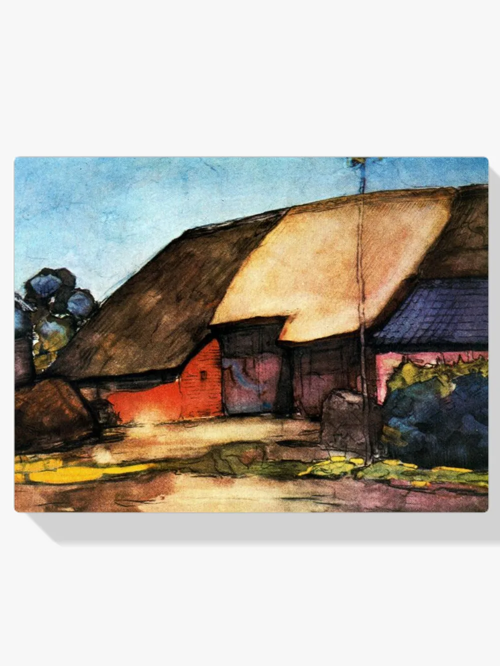 Pintar por números Pequeña granja en Nistelrode