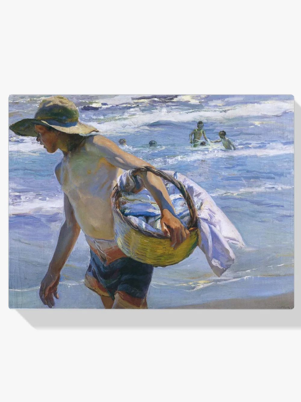 Pintar por números Pescador en Valencia
