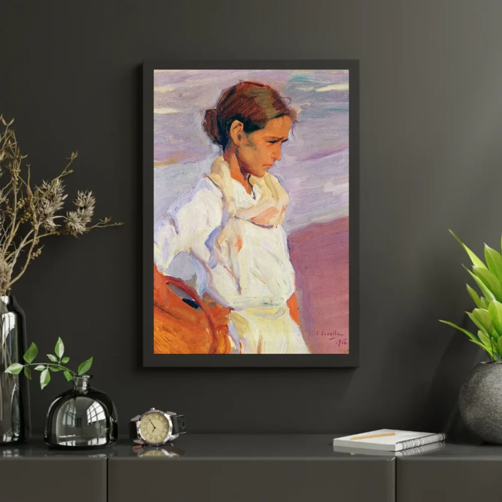 Pintar por números Pescadora valenciana – foto 3