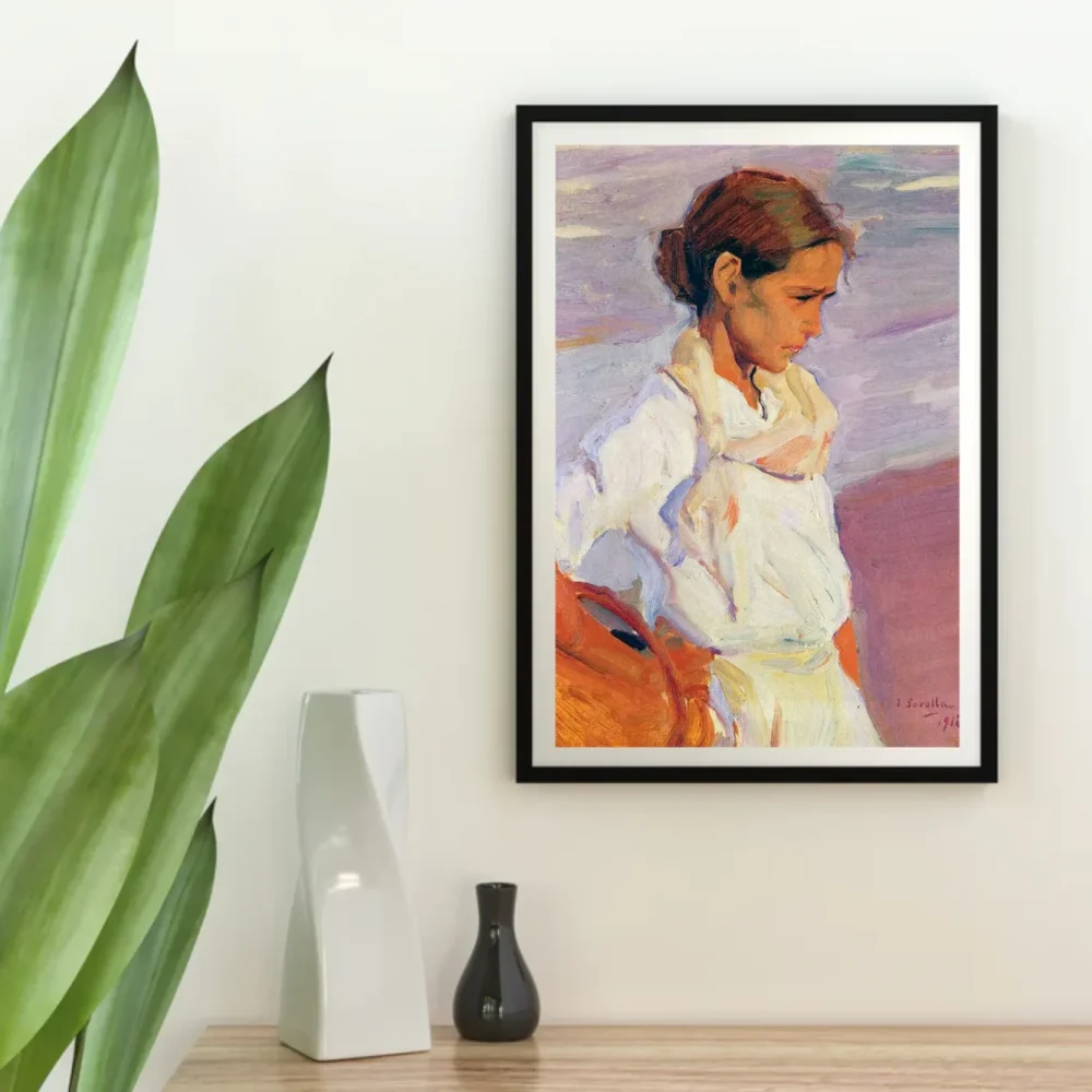 Pintar por números Pescadora valenciana – foto 4