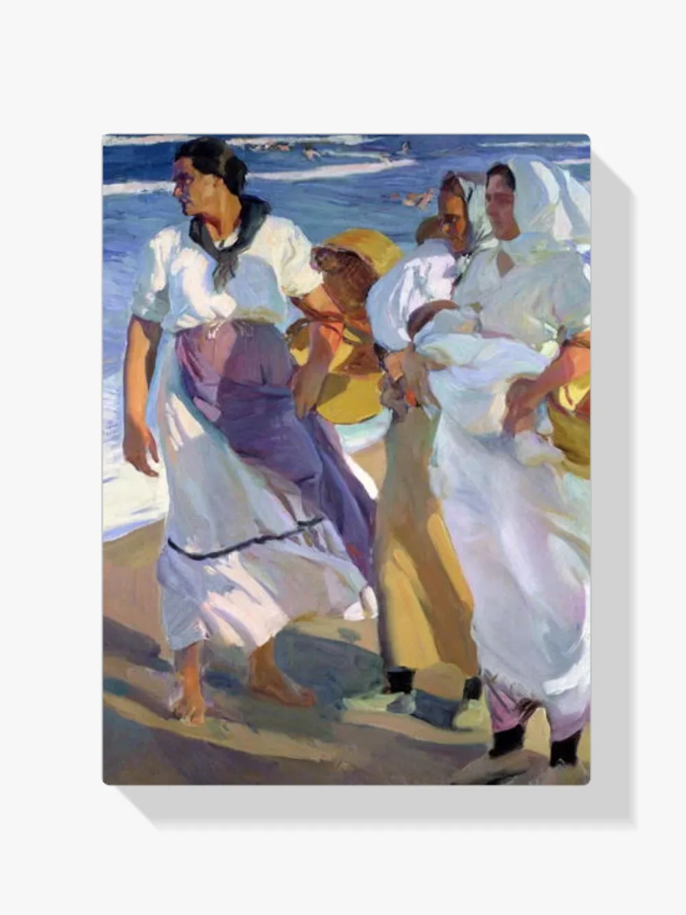 Pintar por números Pescadoras valencianas