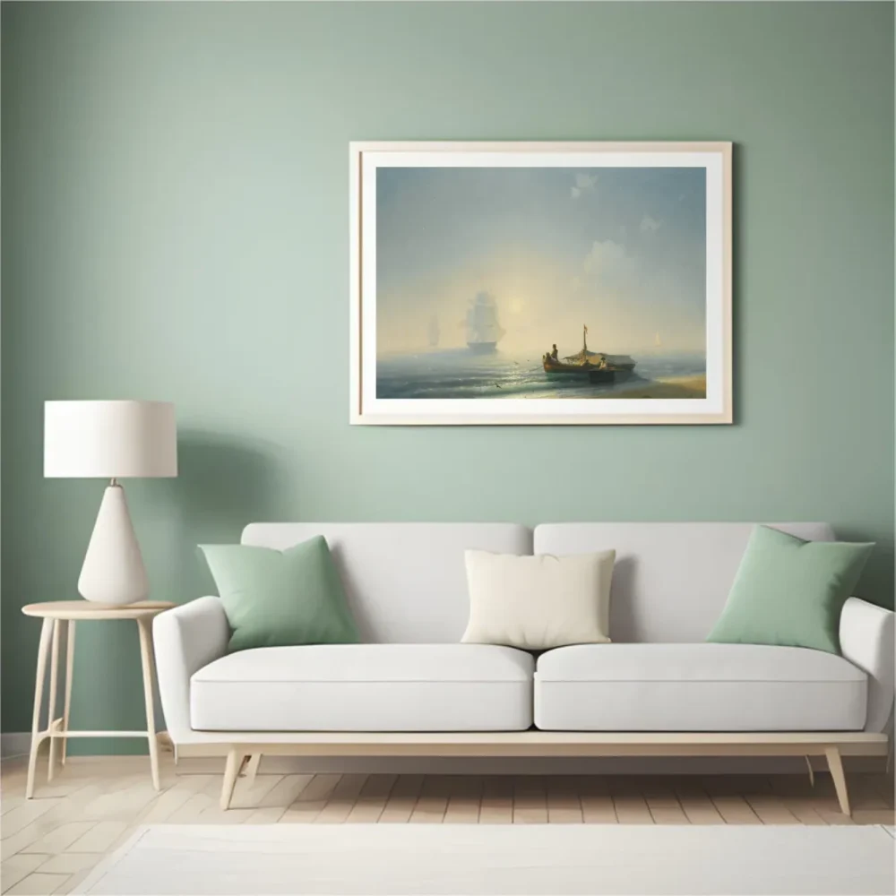 Pintar por números Pescadores al amanecer – foto 4