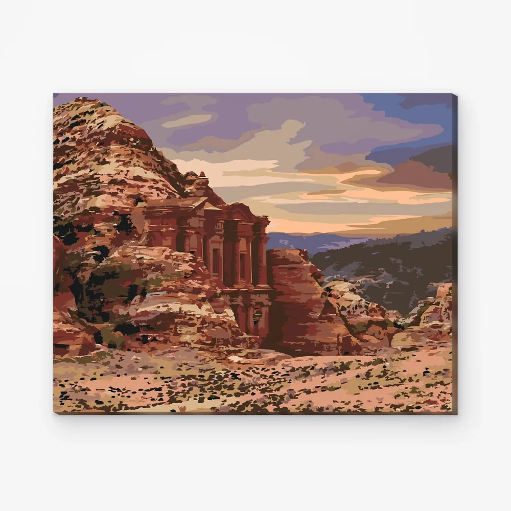 Pintar por Números - Petra, Jordania