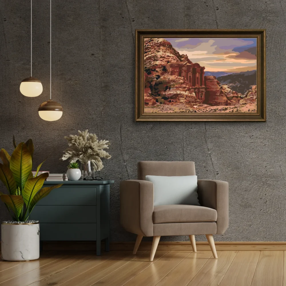 Pintar por números Petra, Jordania – foto 3