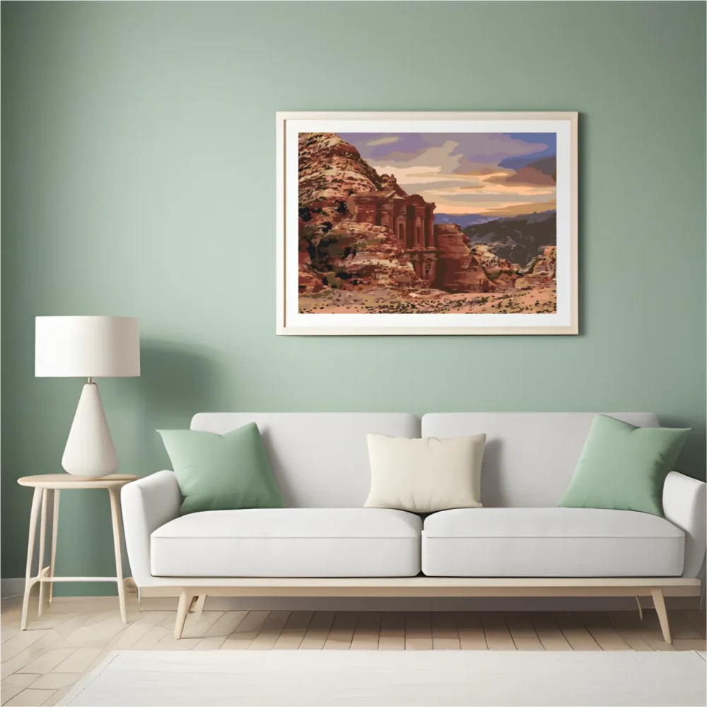 Pintar por números Petra, Jordania – foto 5