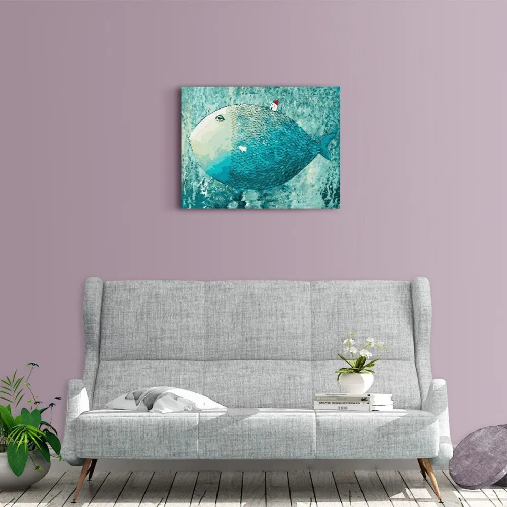 Pintar por números Pez grande – foto 3