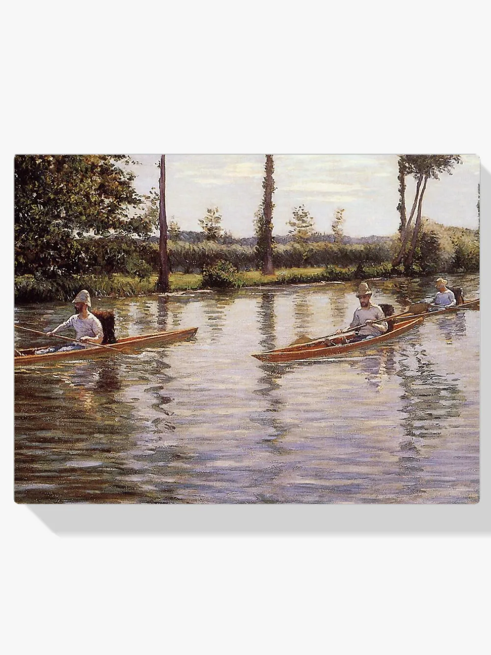 Pintar por números Piraguas en el Yerres