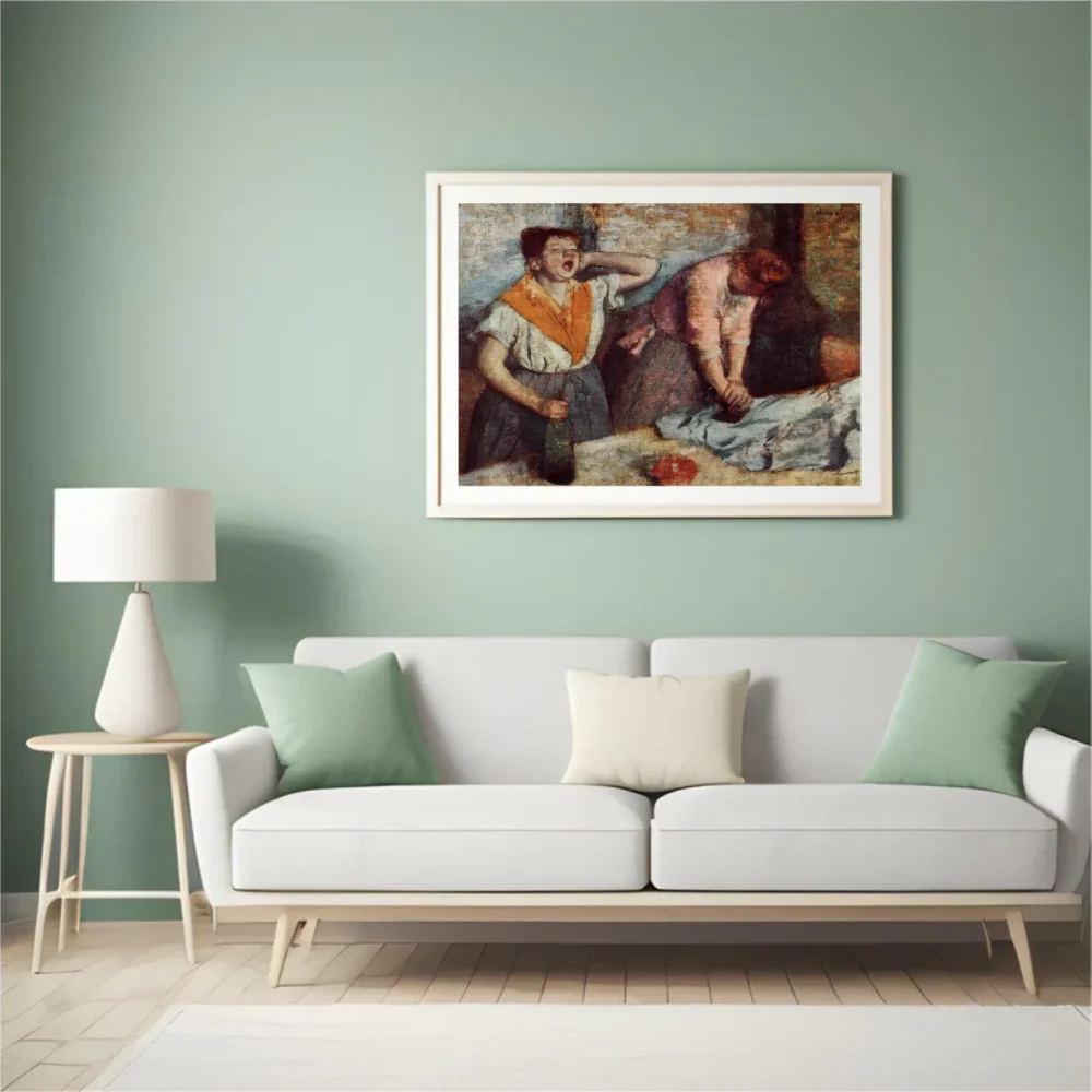 Pintar por números Planchadoras en la lavandería 2 – foto 4
