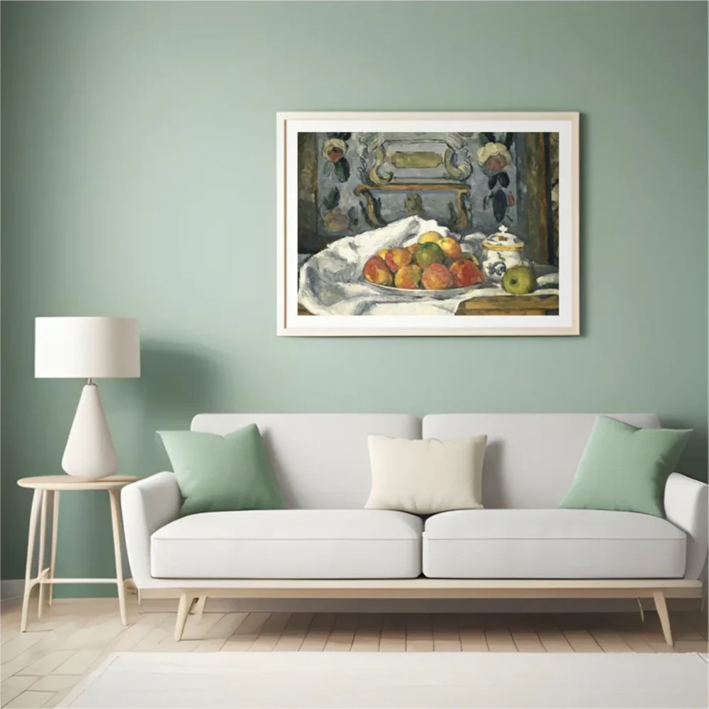 Pintar por números Plato con manzanas – foto 4