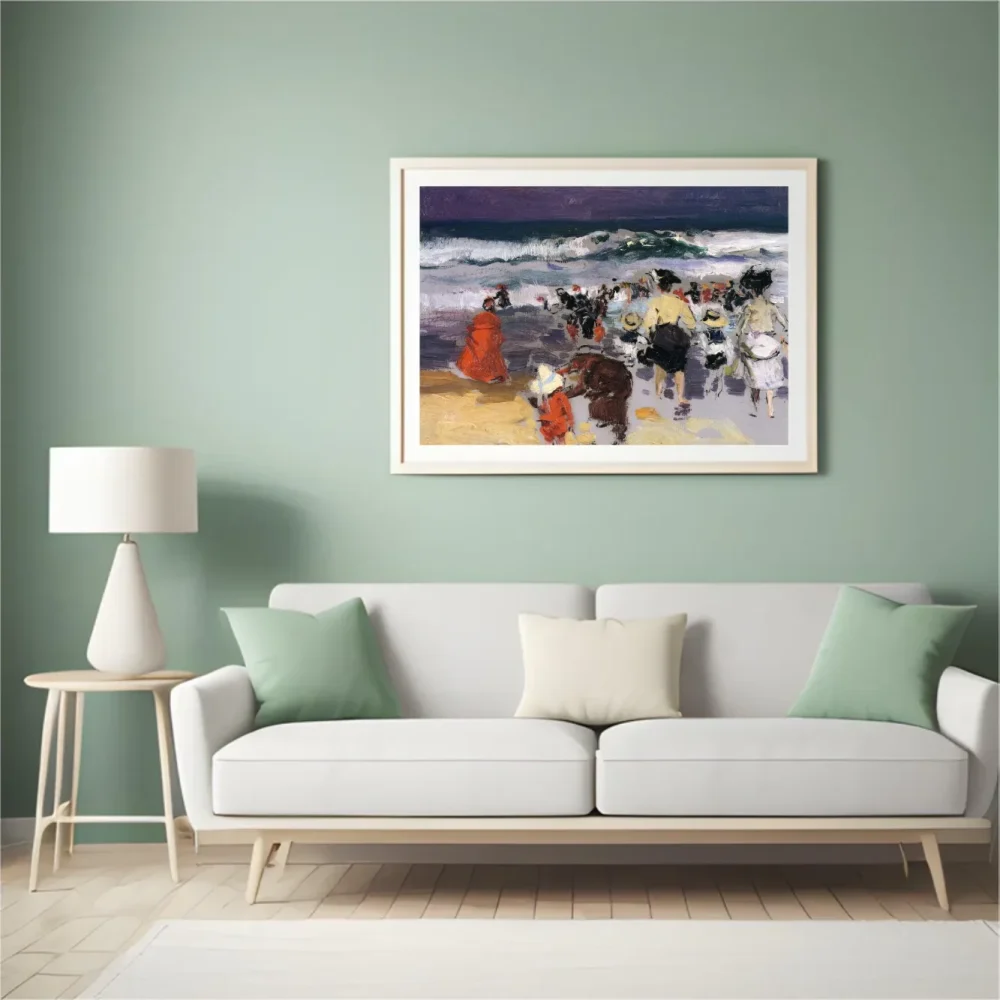 Pintar por números Playa de Biarritz – foto 4