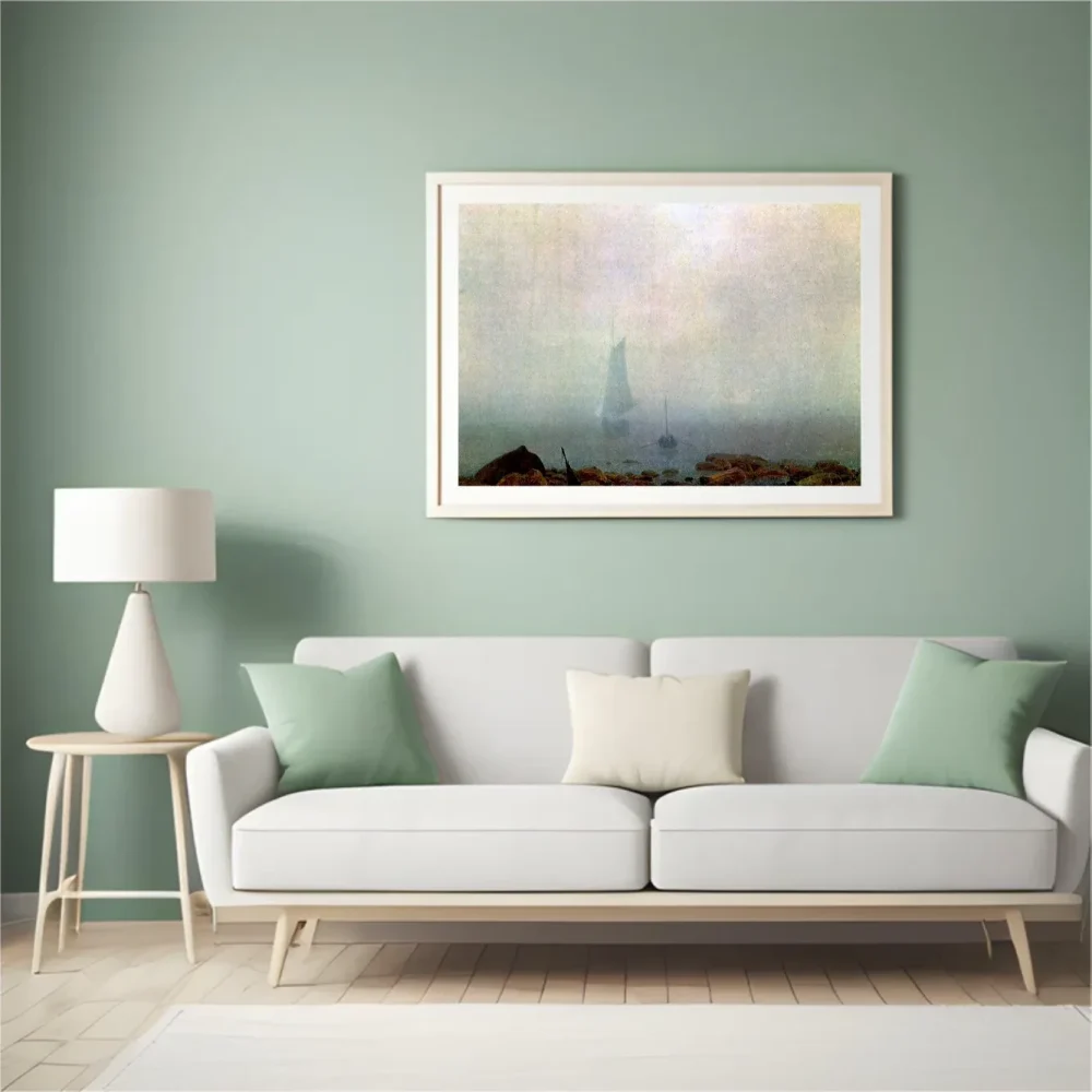 Pintar por números Playa en la niebla – foto 4
