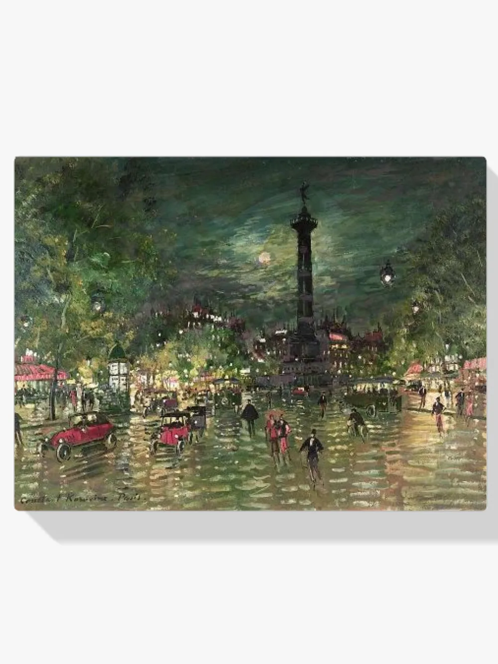 Pintar por números Plaza de la Bastilla