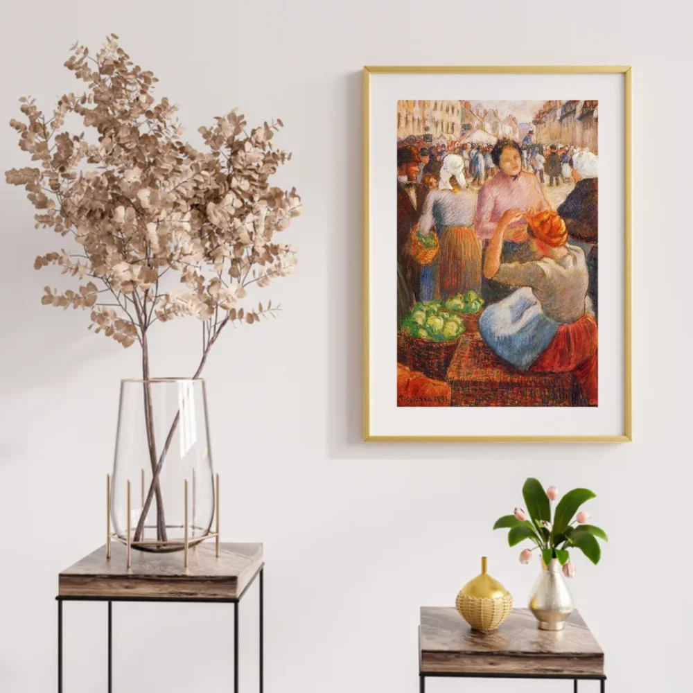 Pintar por números Plaza del mercado, Gisors – foto 2