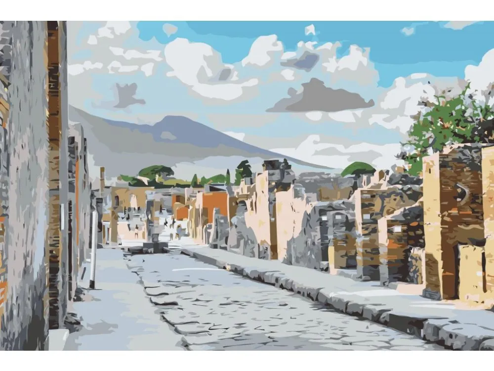 Pintar por números Pompeya, Italia – foto 2