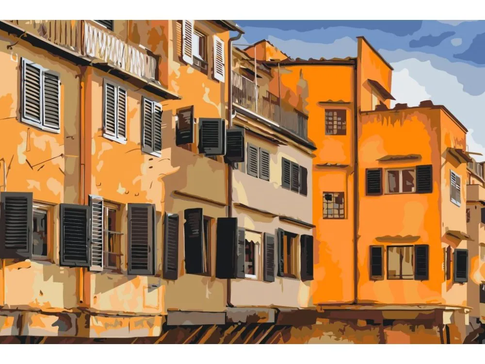 Pintar por números Ponte Vecchio 1 – foto 2