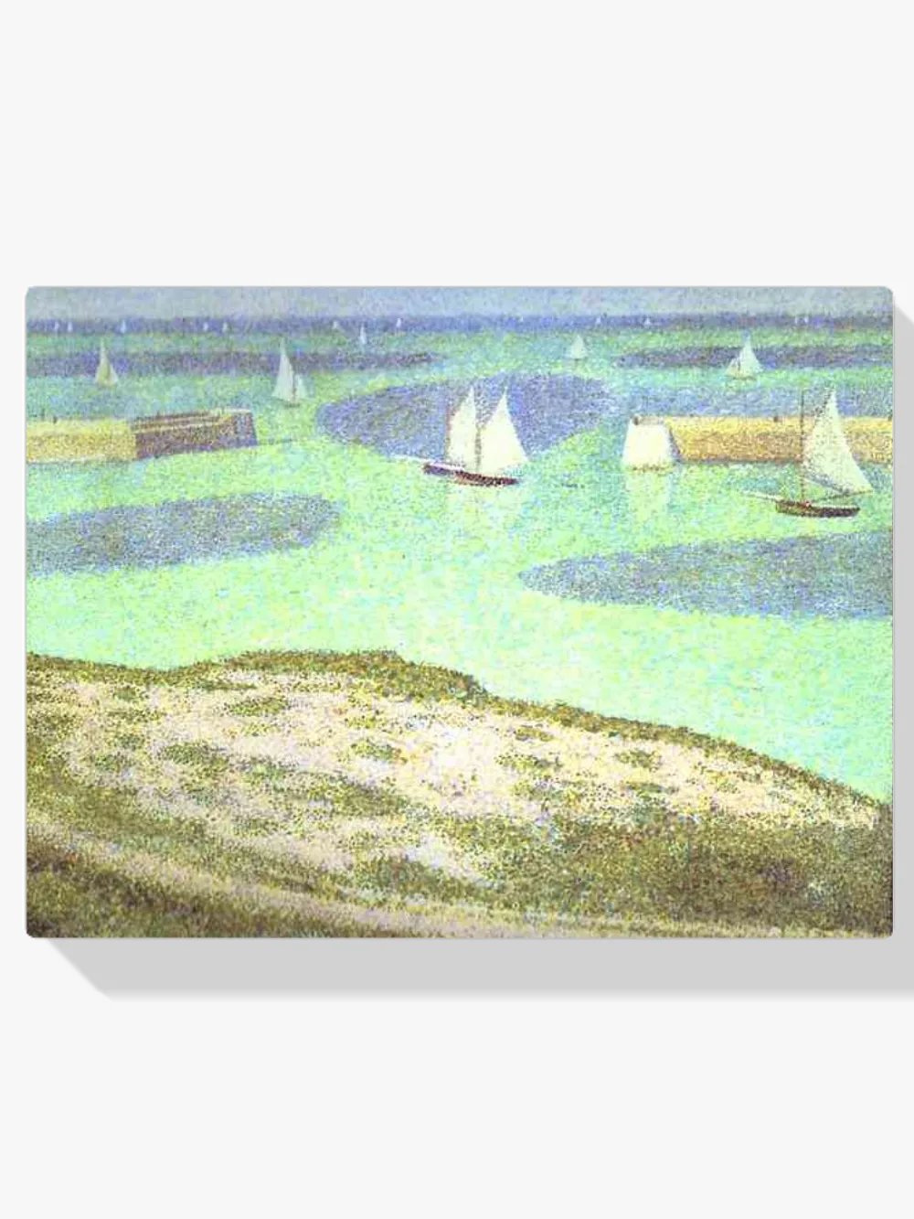 Pintar por números Port-en-Bessin, entrada del puerto
