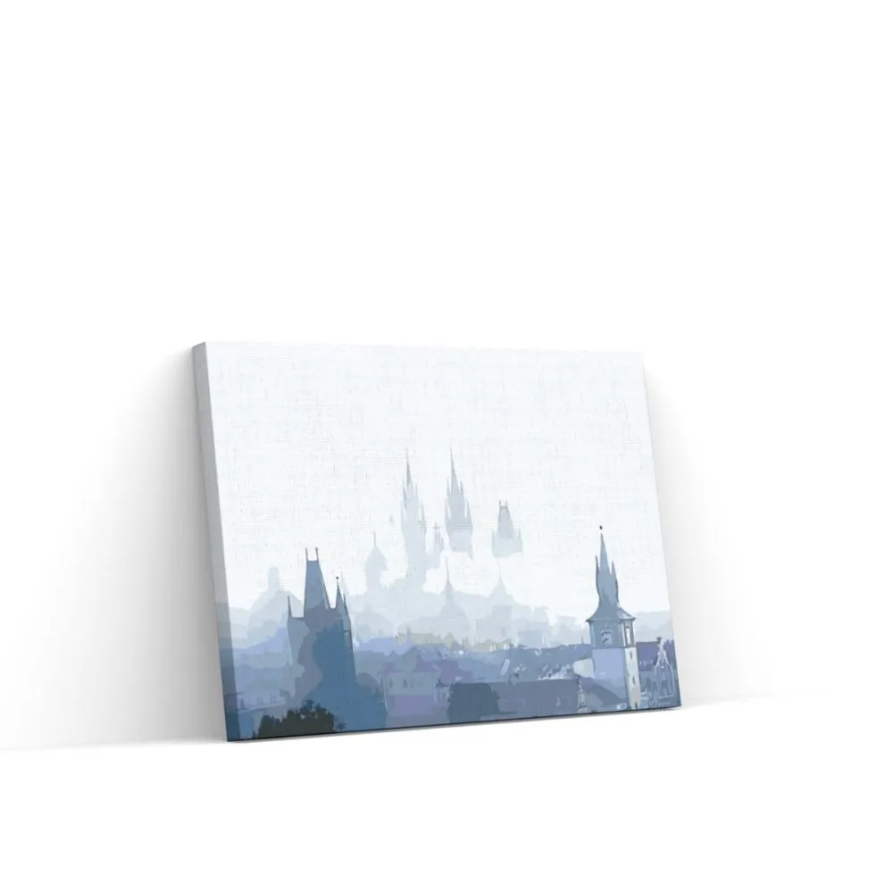 Pintar por números Praga por la mañana