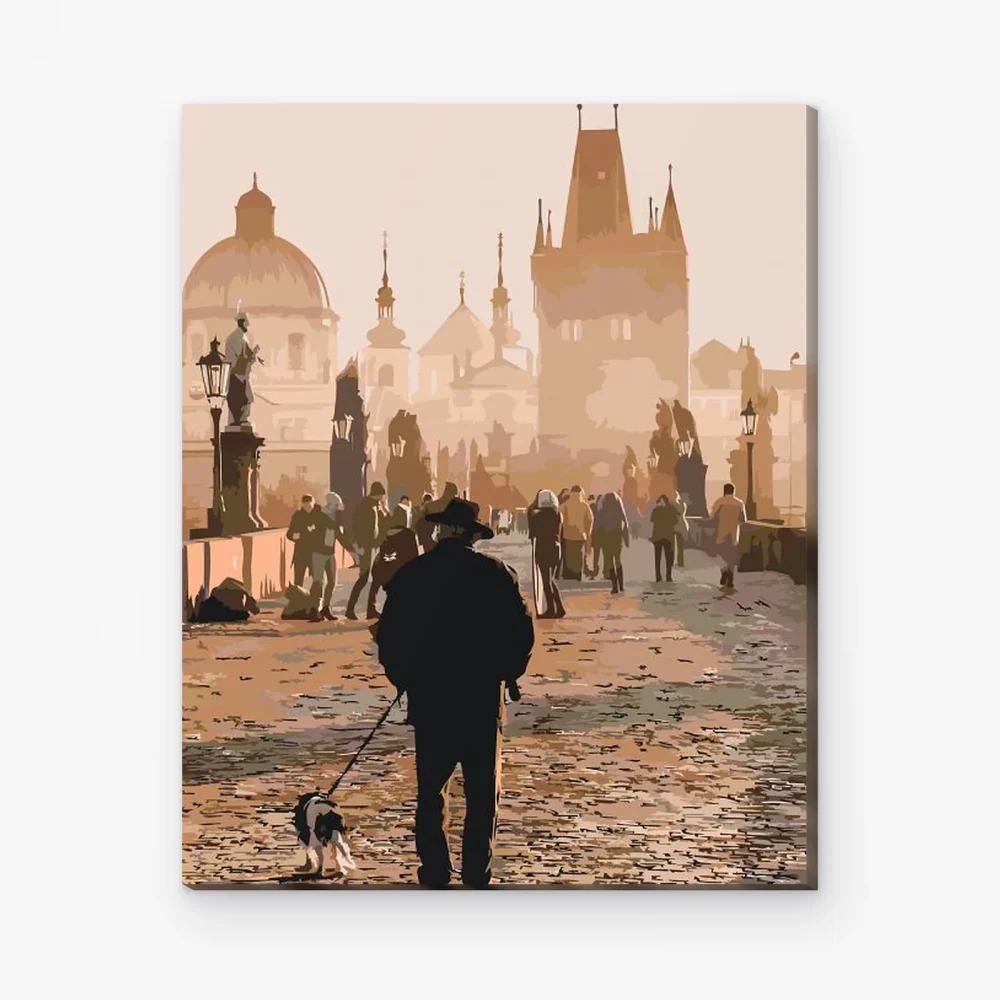 Pintar por Números - Praga - Puente de Carlos
