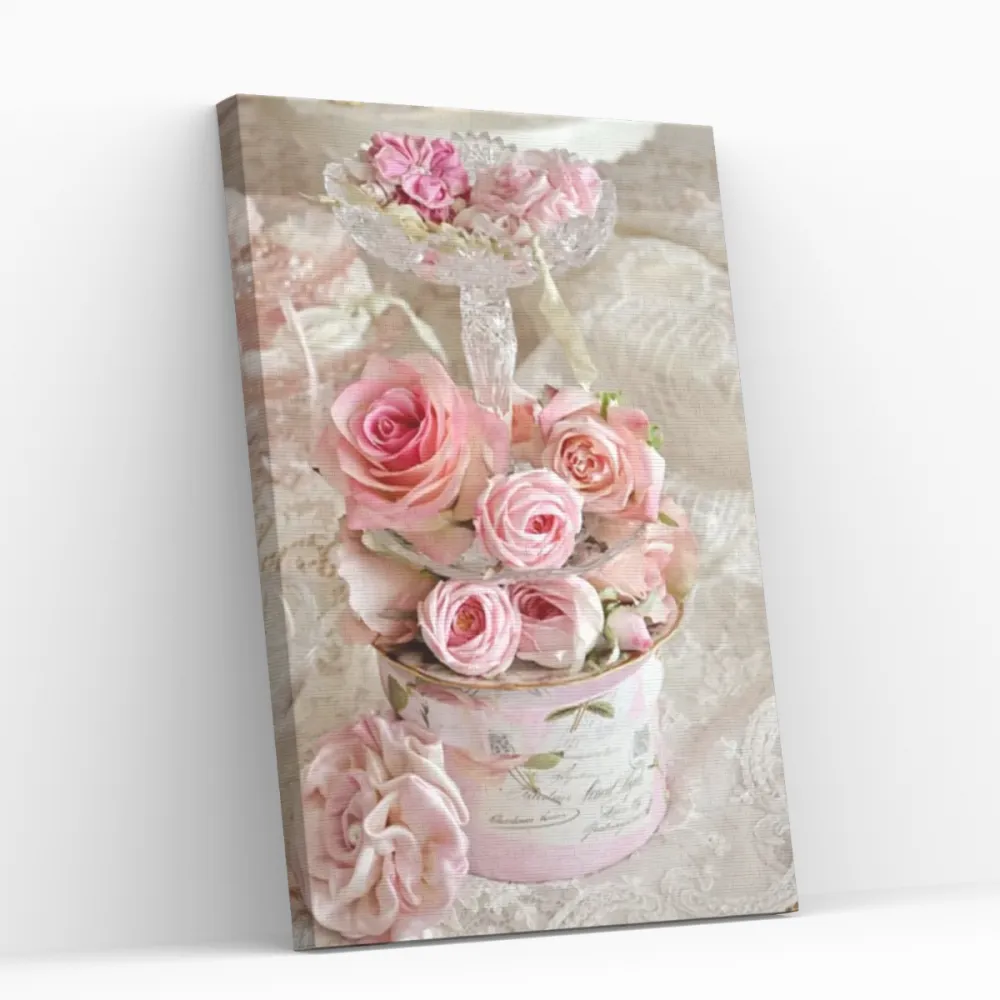 Pintar por números Precioso ramo de flores - Estilo floral