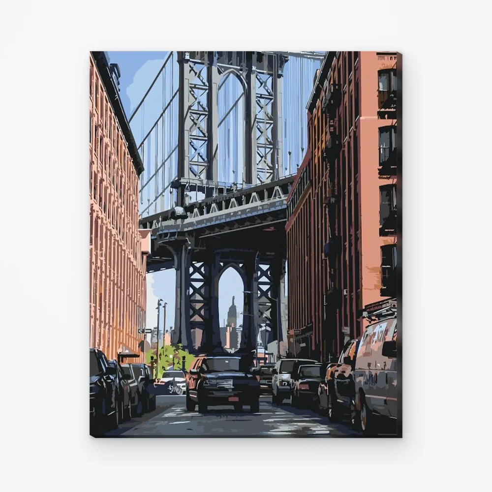 Pintar por Números - Puente de Brooklyn