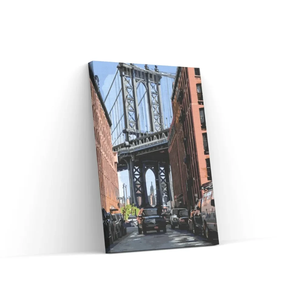 Pintar por números Puente de Brooklyn