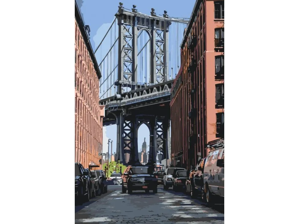 Pintar por números Puente de Brooklyn – foto 2