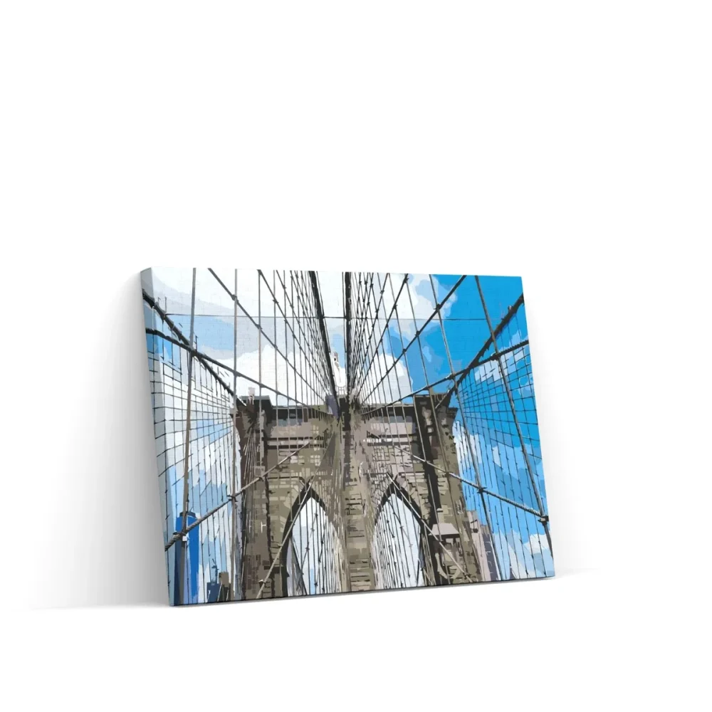 Pintar por números Puente de Brooklyn 3