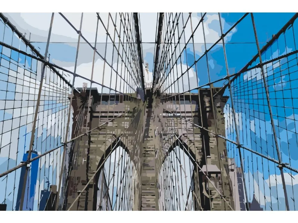 Pintar por números Puente de Brooklyn 3 – foto 2