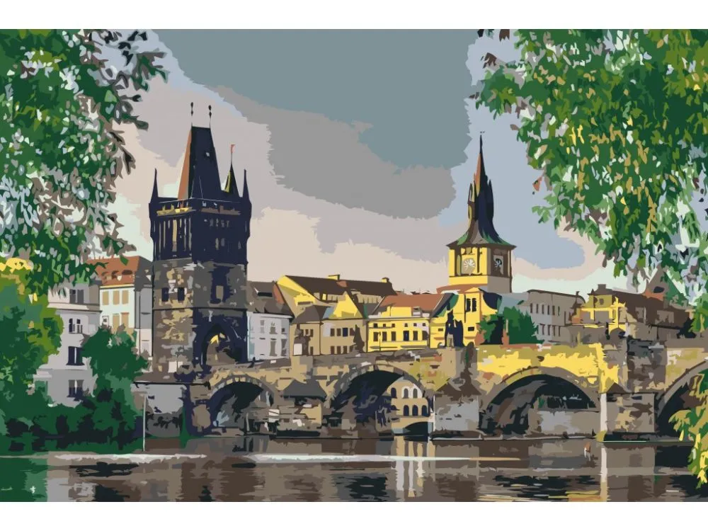 Pintar por números Puente de Carlos – foto 2